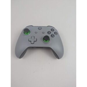 Microsoft Special Wireless Gray Green Xbox One Controller (Series X/S) TESTED